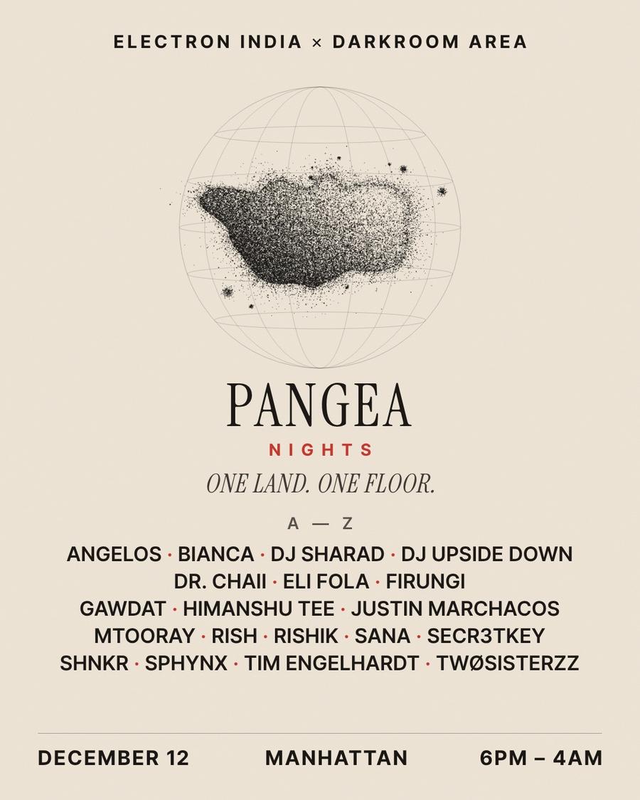 PANGEA NIGHTS — Sat, Dec 12, 2026